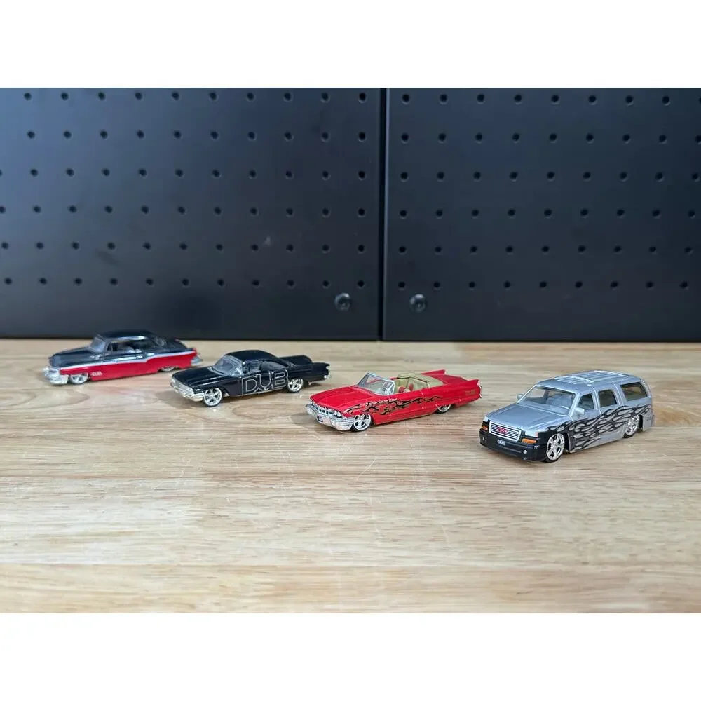 lot of 4 jada toys dub cars